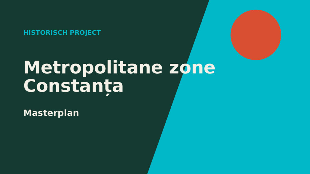 Grafische projectkaart voor Metropolitane zone Constanța