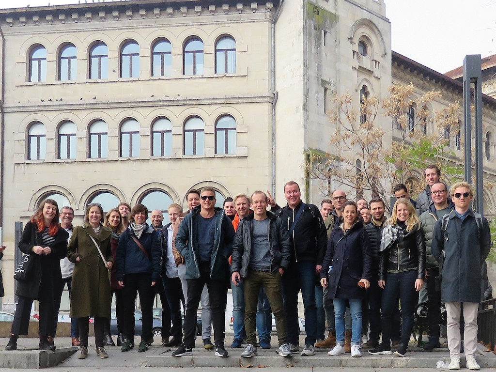 Projectbeeld bij Studiereis van het Nationaal Renovatie Platform (NRP) in Boekarest