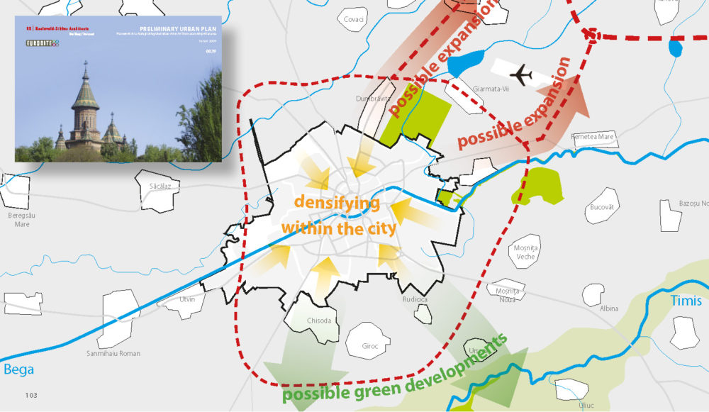 Projectbeeld bij Geïntegreerd stedelijk plan voor Timișoara